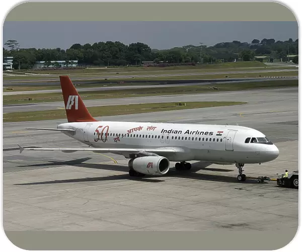 Airbus A320 Indian Airlines in special livery