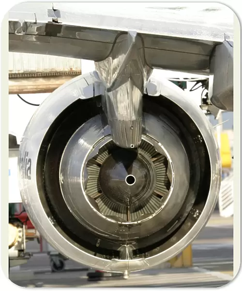 Engine. General Electric GE.... mounted on an Embraer 170