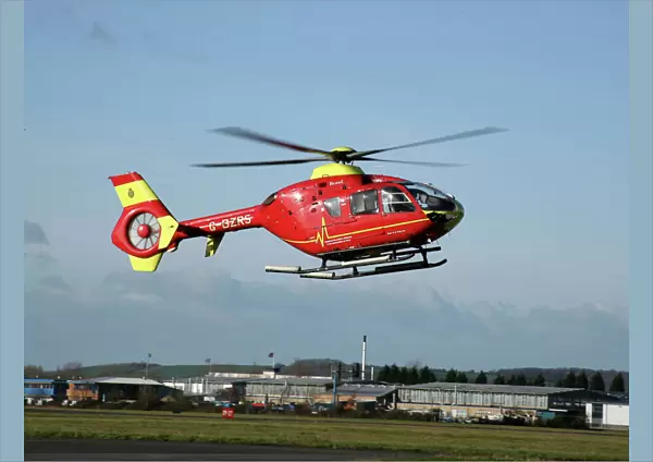 Eurocopter EC135 Bond Air Services in use as air ambulance
