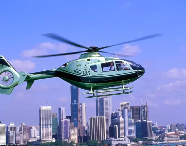 Eurocopter EC135 in Singapore