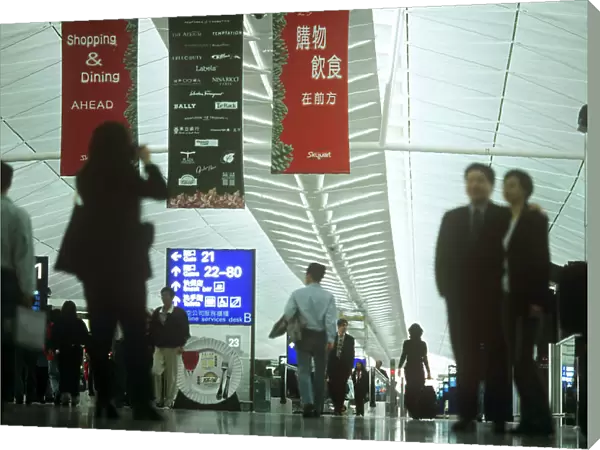 Interior of CLK Airport, Hong Kong