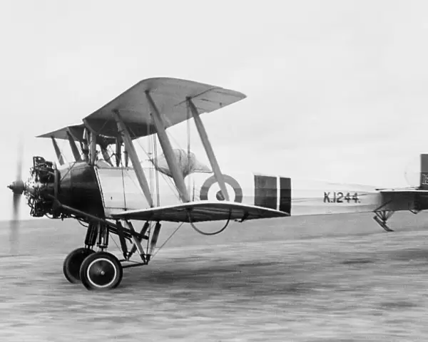 Avro 504N during Blind Flying Trials