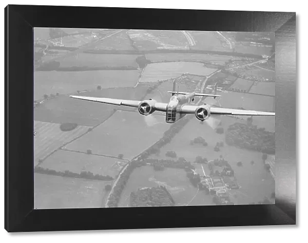 Handley Page, HP52, Hampden, Prototype, K4240, RAF, Bomber, Historical, 1936, 1930s, UK, a-a, 3 / 4 Front