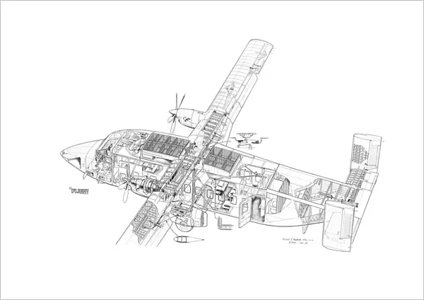 Short SD-330 Cutaway Drawing