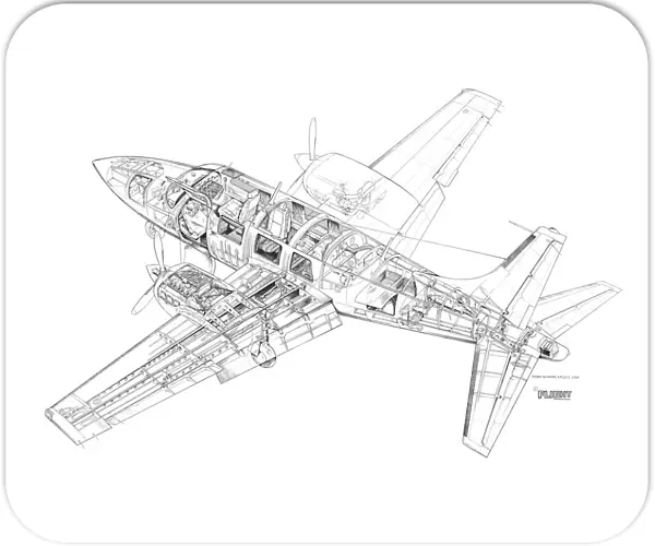 Ted Smith Aerostar 601P Cutaway Drawing