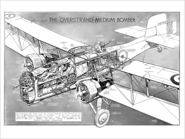 Boulton Paul P. 75 Overstrand Medium Bomber