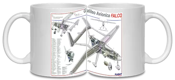 Galileo Falco Cutaway Poster