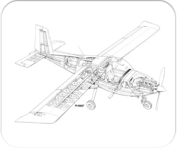 ARV Super 2 Cutaway Drawing