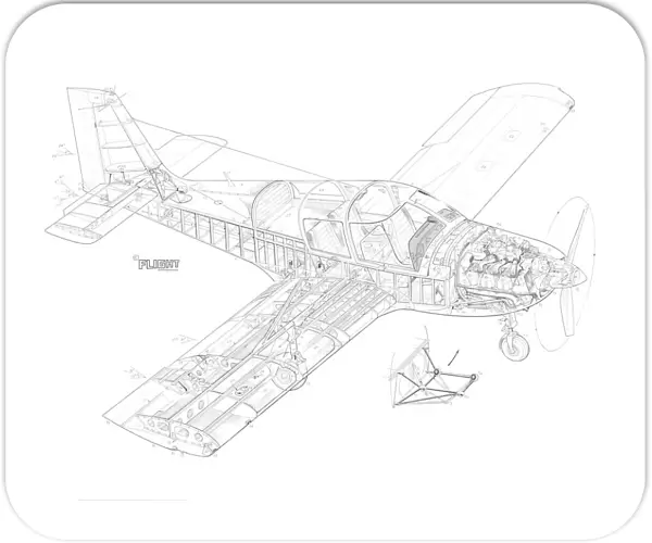 Robin HR100  /  285 Tiara Cutaway Drawing