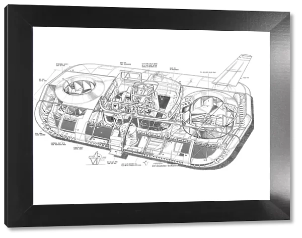 Britten Norman Cushioncraft CC-2 Cutaway Drawing