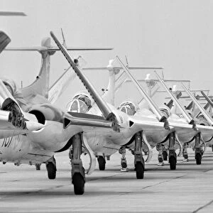 Blackburn Buccaneers Fleet Air Arm Jubilee Review Yeovilton 1964