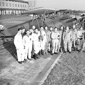 Hawker Fury and crew Tangmere 1938