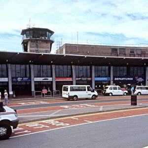 Leeds Bradford Airport, UK - passenger drop off point
