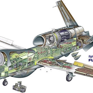 Northrop Grumman RQ-4N BAMS UAS Cutaway Poster