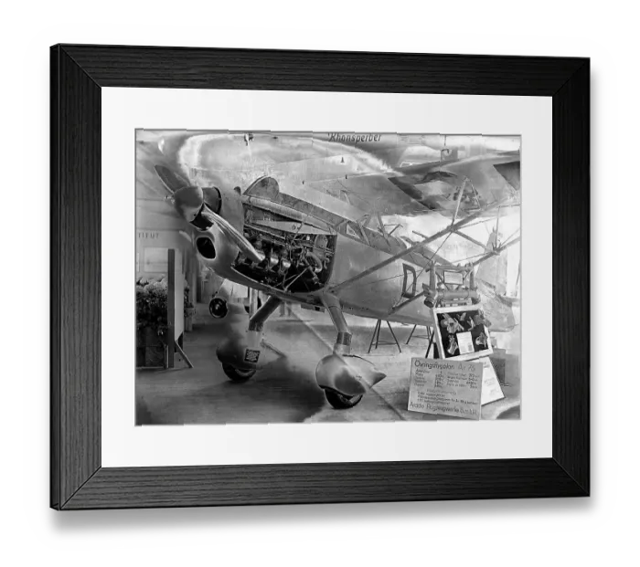 Framed Print : 1930's Civil, FA 12724s Framed Print : 1930's Civil, FA 12724s