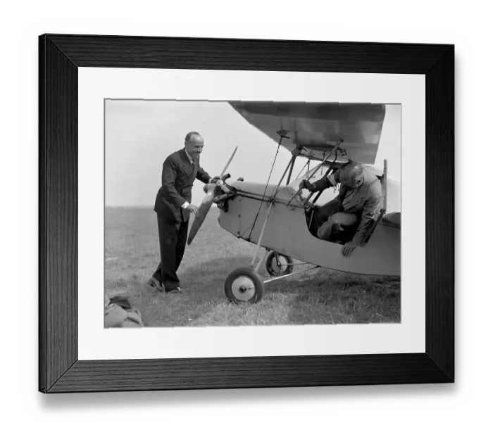 Framed Print : 1930's Civil, FA 13318s Framed Print : 1930's Civil, FA 13318s
