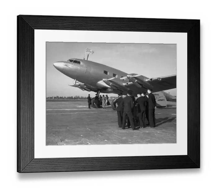 Framed Print : 1930's Civil, FA 16490s Framed Print : 1930's Civil, FA 16490s