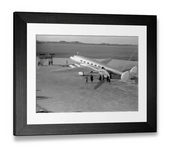 Framed Print : 1930's Civil, FA 16491s Framed Print : 1930's Civil, FA 16491s