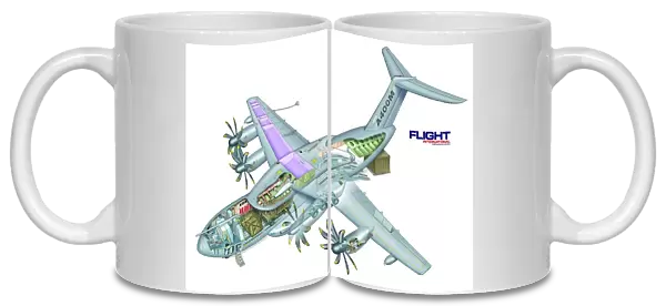 Airbus A400M Cutaway Poster