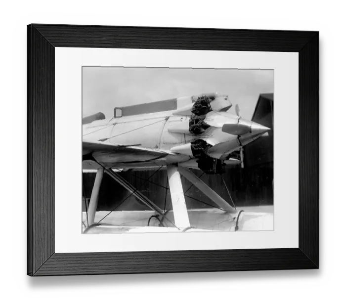 Framed Print : Air Races, Short Crusader engine Framed Print : Air Races, Short Crusader engine