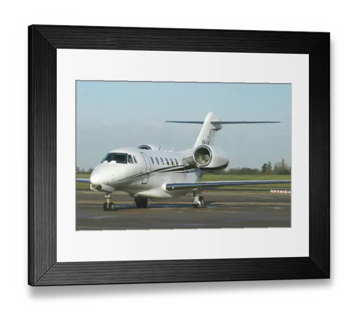 Framed Print : P4-LJG. Citation X based in Ireland on the BHX ramp Framed Print : P4-LJG. Citation X based in Ireland on the BHX ramp