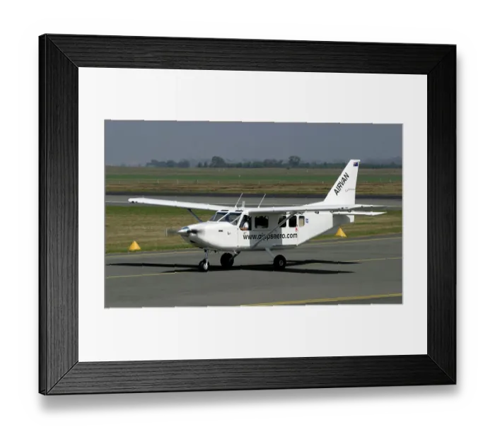 Framed Print : Gippsland Airvan Framed Print : Gippsland Airvan