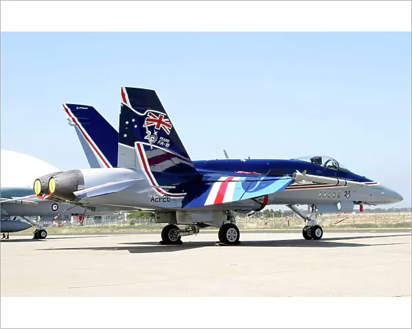 Boeing F18 RaF in special anniversay livery