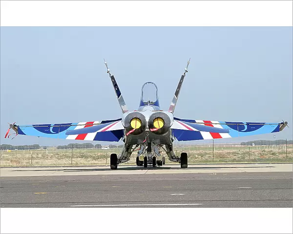 Boeing F18 RaF in special anniversary livery
