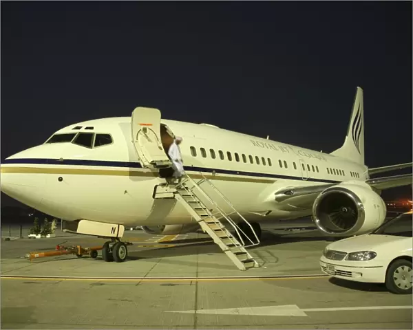 Boeing BBJ Royal Jet at Dubai