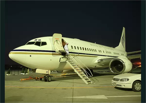 Boeing BBJ Royal Jet at Dubai