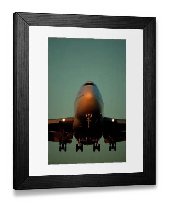 Framed Print : AF B747 (c) E de M clean Framed Print : AF B747 (c) E de M clean