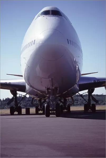 Boeing 747-200 in storage Ex-Quantom at Paine Field USA
