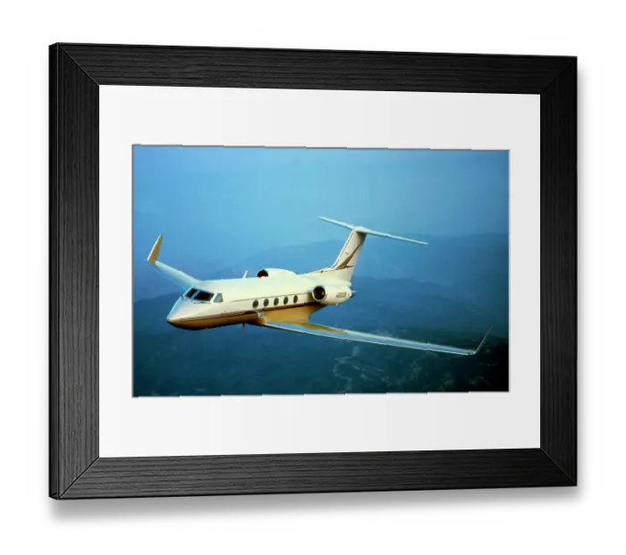 Framed Print : Gulfstream III (c) flight Framed Print : Gulfstream III (c) flight