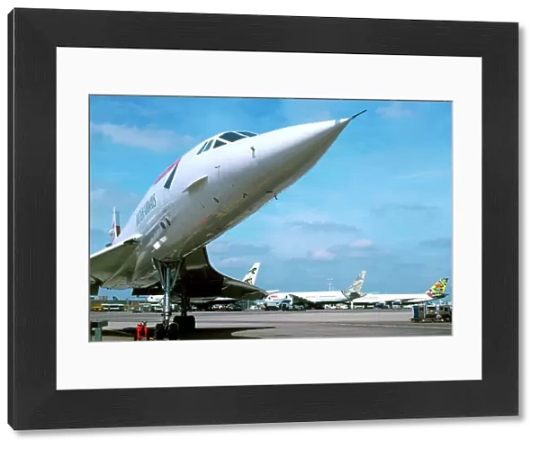 BAe Concorde and other BA planes
