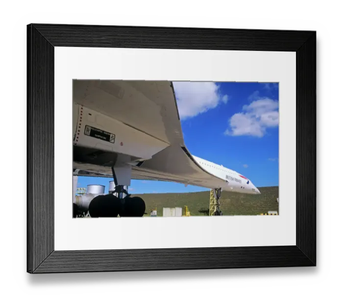 Framed Print : BAe Concorde British Airways Framed Print : BAe Concorde British Airways