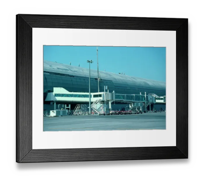 Framed Print : Airports: Dubai Framed Print : Airports: Dubai