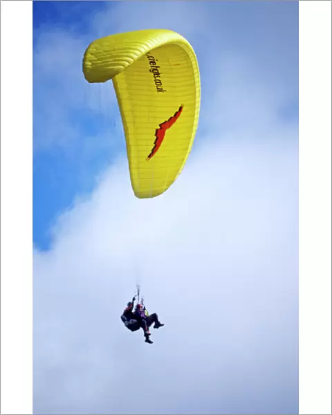 Paraglider at Ben Nevis, Scotland
