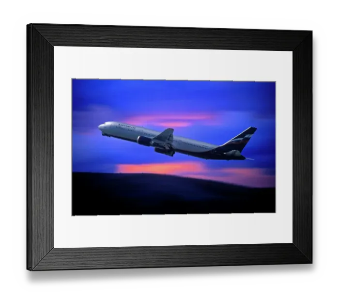 Framed Print : Boeing 767-200 Aeroflot