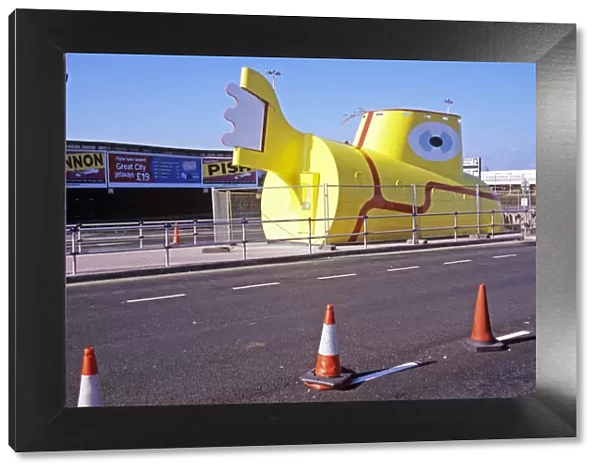 John Lennon Airport Liverpool - Yellow Submarine model