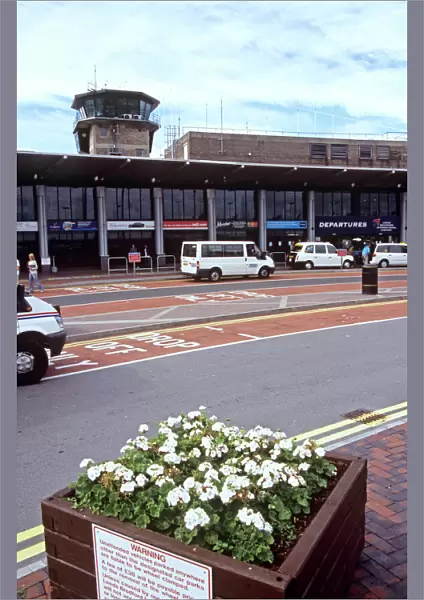 Leeds Bradford Airport, UK - passenger drop off point