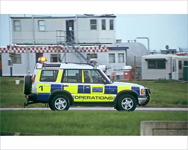 Luton Airport airfield operations vehicle