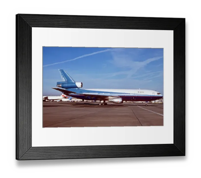 Framed Print : MDC DC10-30-CF Avient Aviation used for Tsunami aid flight Framed Print : MDC DC10-30-CF Avient Aviation used for Tsunami aid flight
