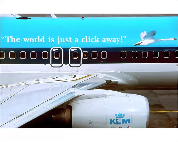 Logo: KLM on-line booking