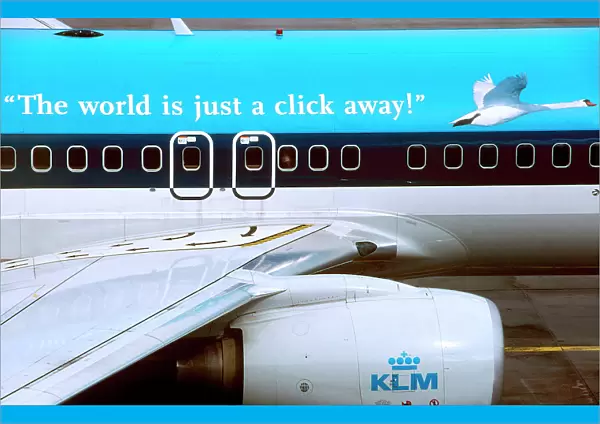 Logo: KLM on-line booking