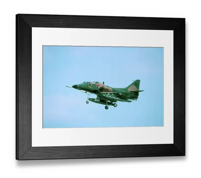 Framed Print : MDC A4 Skyhawk