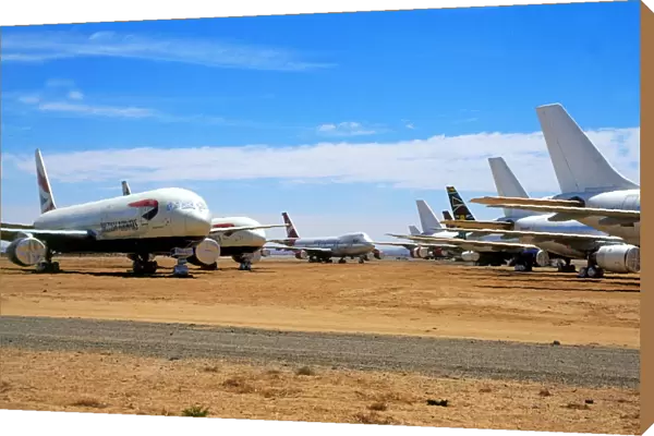 Stored Airliners