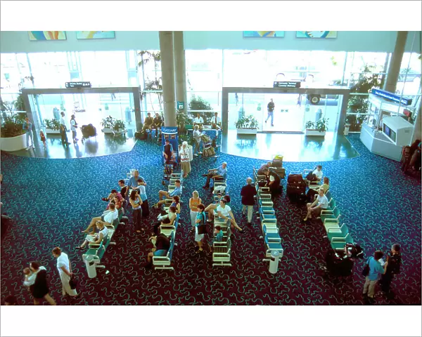 Interior: arrivals Cairns, Australia