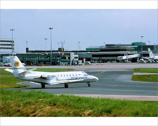 Cessna Citation Air Ambulance at Manchester Airport