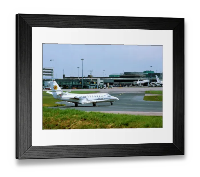 Framed Print : Cessna Citation Air Ambulance at Manchester Airport Framed Print : Cessna Citation Air Ambulance at Manchester Airport