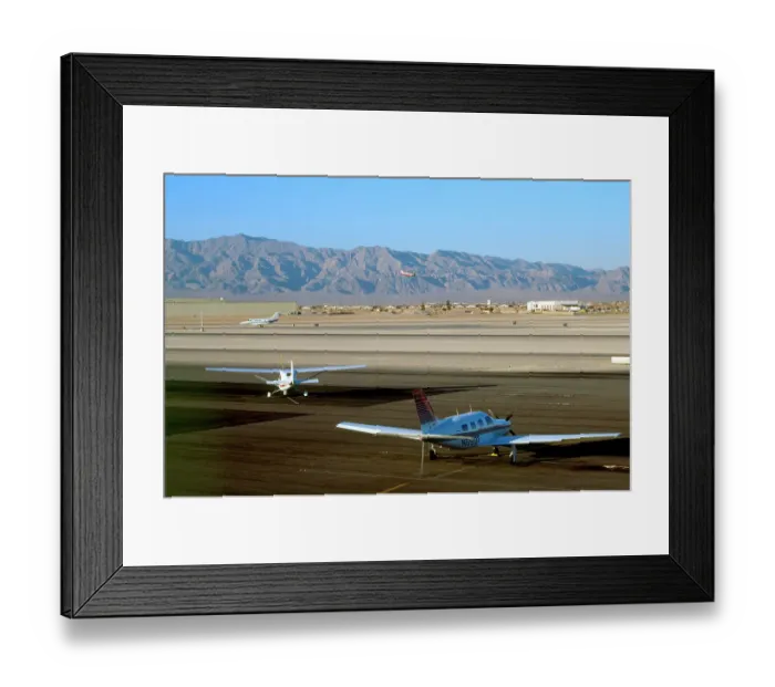 Framed Print : Airport: North Las Vegas